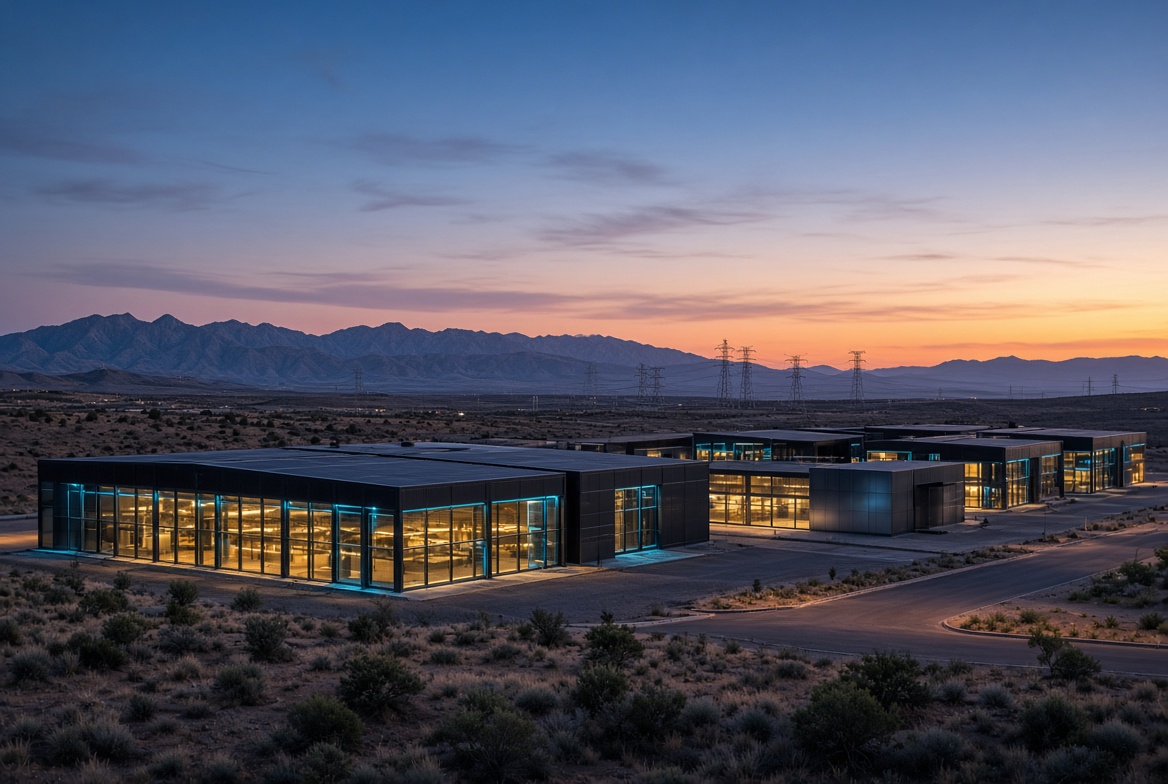 Desert modular generation campus